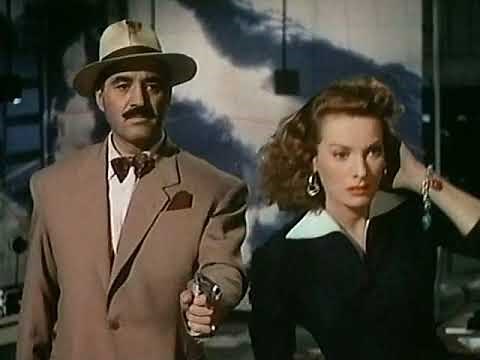 Old movie - Older woman manages to beat a slim dainty heroine in a catfight