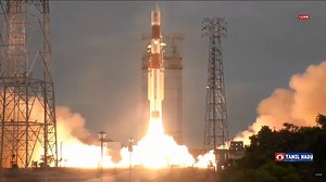 11K views · 1K reactions | Launch of PSLV-C56/DS-SAR Mission from Satish Dhawan Space Centre (SDSC) SHAR, Sriharikota ISRO - Indian Space Research Organisation | #PSLV #ISRO #PSLVC56 #sriharikota #isromissions | DD Tamil | Facebook
