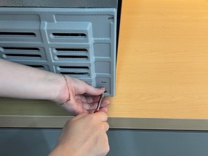 FOHERE 1.6 Cu.ft Mini Fridge for Bedroom with Freezer, Small Refrigerator Single Door, 7-Level Adjustable Thermostat, Black