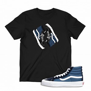 High Top Sneaker Graphic Tee, Retro Skater Fashion - Etsy