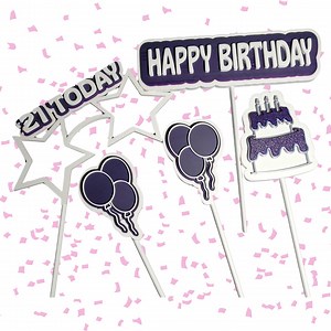 Birthday Photo Booth Props, Personalised Age Party Props, Selfie Stick Decorations - Etsy Canada