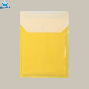 [Hot Item] Office School Yellow PP File Bag Storage File Folder