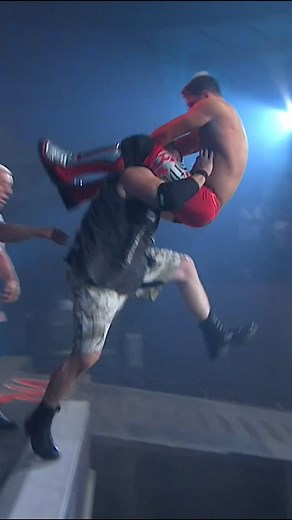 Bully Ray powerbombs AJ Styles off the stage! | TNA Wrestling