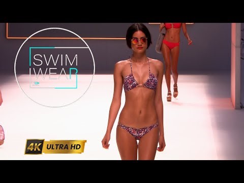 GUILLERMINA BAEZA Beachwear Spring 2016 Barcelona - 4k Remaster