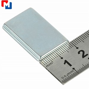 [Hot Item] Sensor Neodymium Block Neo Magnet N40 High Performance Zinc Coated