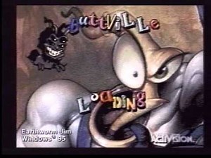 Earthworm jim Windows 95 trailer
