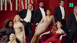 Vanity Fair had a couple Photoshop fails on their February cover, which included giving Oprah Winfrey and Reese Witherspoon unexplained extra limbs. | HuffPost