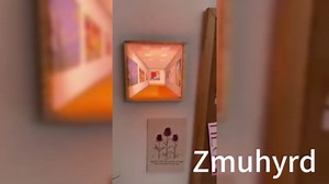 3D Naked Eye Visual Night Light, Three Dimensional Visual Effect LED Lights, 3D Glasses-Free Gallery Optical Illusion Wall Lamp & Night Light, Suitable for Bedroom, Study, Office (Gallery, Plug-in)