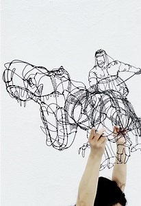 Primal Wire Art: Spear and Fang Collaboration