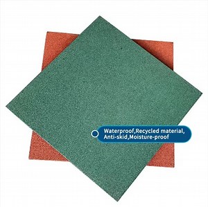 [Hot Item] High Quality Kindergarten Outdoor Play Area Mats Rubber Floor Mat Tile