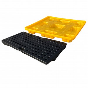 [Hot Item] 4 Drum Secondary Containment and Spill Control Poly Spill Pallet