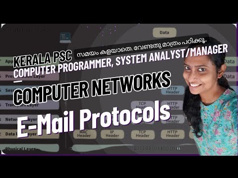 E-Mail Protocols | Computer Networks | Kerala PSC| Computer Programmer,System Analyst,System Manager