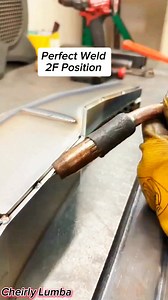 Welding works Perfect weld 2F Position #reelsfypシ #reelsviralシ #fypシ゚ #metalworking #migwelding #welder #gmaw #weld #welding #construction | Cheirly Lumba