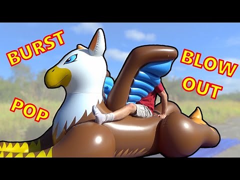 Repairing a Huge Seam Split on an Inflatable Toy