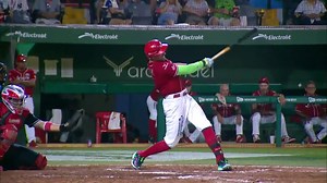 El sexto bombazo de la campaña de Alex Liddi. #SiempreGlorioso 🦅⚾️ | El Águila de Veracruz
