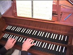 JS Bach BWV 998 (Prelude in Eb) on Harpsichord