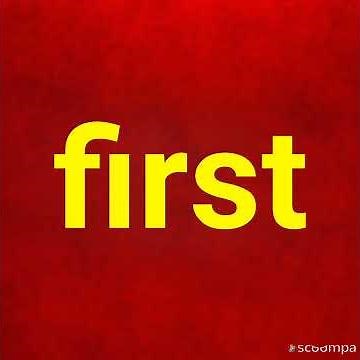 Spelling - FIRST