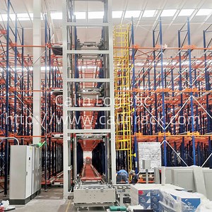 [Hot Item] High Density Storage Racking System Heavy Duty 4 Way Pallet Shuttle for Cold Room Storage
