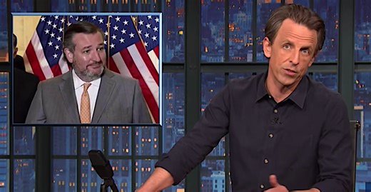 Seth Meyers Skewers Sen. Ted Cruz: 'Dick' Without A Mask