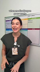77K views · 2.2K reactions | When medical jargon goes wrong #nurse #nursesoftiktok #nurselife #nursetok #nursingschool #criticalcarenurse #newgradnurse #newgradrn #newgrad #nursetips #nursehumor #nursecomedy #nursememe #nursememes | ScrubHacks | Facebook