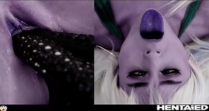 alya stark elf cosplay tentacle