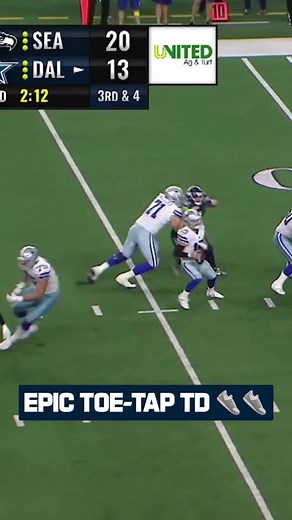 Brandon Smith showing off the footwork. 😤 📺: #SEAvsDAL on @NFLNetwork (check local listings) 📱: Stream on NFL https://bit.ly/3PZdCsw | NFL