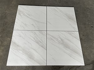 [Hot Item] Rustic Tile Porcelain White Marble Ceramic Bathroom Floor Tiles 60X60