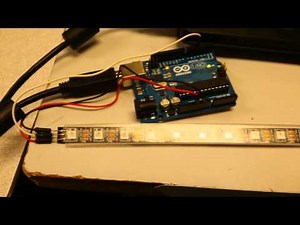 Arduino RGB LED Strip with FastSPI Library