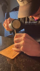 Maker Monday brought to you by the talented @rustic_soul_leatherworks! This western wallet was hand carved and made to last. Who else is adding this to their saved folder for future project inspiration? | Tandy Leather