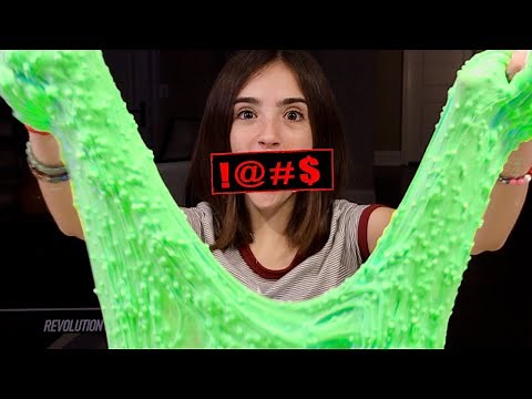 I WAS MAKING SLIME AND THIS HAPPENED!!