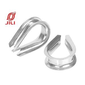 [Hot Item] Supplier Steel Rigging Hardware Wire Rope Thimbles