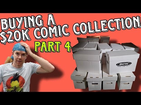 Buying a $20,000 Comic Book Collection - Part 4