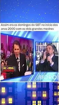 This is what Sundays on SBT were like in the early 2000s with the two great masters.