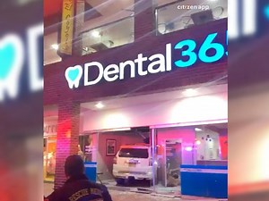 SUV Driver Slams Into Forest Hills Dental Clinic: Video