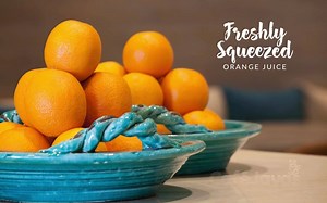 Cheers! to a glass of Farm Fresh Orange juice. What keeps you fresh? | CJs Uganda