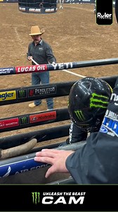 Daylon Swearingen squeezes every point out of Spooky. Go behind the scenes to watch the 2022 PBR World Champ go to work in this Monster Energy Unleash The Beast Cam Presented By Ruler Foods. | PBR