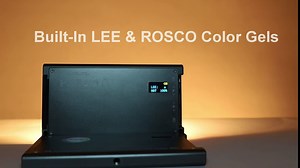 Falcon Eyes 24W F7 Fold Pocket RGB LED Light, Adsorbable, for Video Photography Fill Lamp, with 20 Effect Scenes Mode, with Honeycomb(HC-F7F)