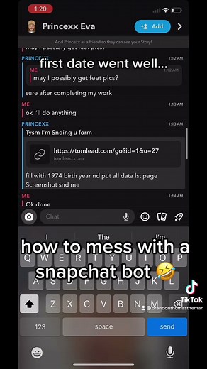 how to make snapchat bots mad 🤣