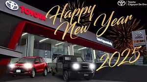 1 minute countdown begins! Witness as we welcome New Year 2025 with a blast. Thank you for being part of our 2024. Looking forward to next chapter with Toyota Cagayan de Oro. #Toyota #ToyotaCagayandeOro #Mindanao #CagayandeOro #MisamisOriental #Mindanao #NewYear | Toyota Cagayan de Oro Inc.