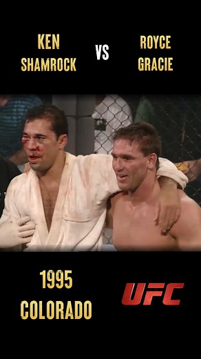 The 36 minute BRAWL that ended in a draw #ufc5 #kenshamrock #roycegracie #fightingchampionship #mma #wrestling | Ken Shamrock
