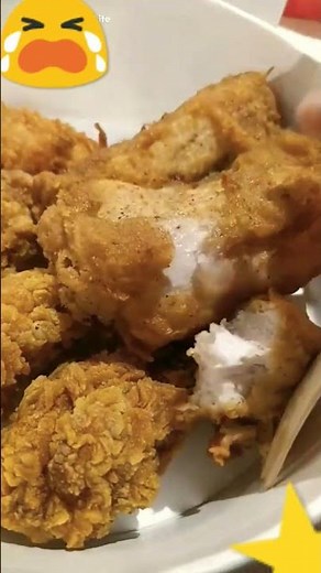 Kenny is crying for kfc