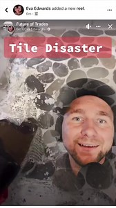 16K views · 67 reactions | This is why you should never use mastic inside a wet area. #DIY #howto #tutorial #construction #realestate #homeimprovement | Tools Idea | Facebook