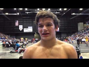 2015 Class 5A 145-pound Champ Goddard Sophomore Kendall Frame