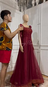 Simple Prom dress bound to Canada 🍁 #promgown #behindtheseams #designerslife #designer #follower #foryoupagereels #fypreels #foryoupageシforyou | Jay-r Gamboa Flores