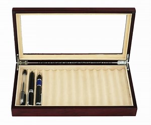 [Hot Item] Roswood Piano Finish Wooden Pen Display Box