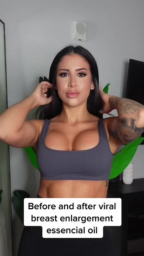 Breast Enlargement Oil on TikTok