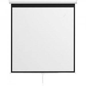 Pariszhuo Écran De Projection Motorisé Écran Vidéo Projecteur 99 Pounces 178L X 178H Cm Fixation Mur Ou Plafond Pour Home Cin