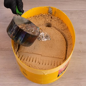Tamizado de arena sin esfuerzo con herramienta sencilla🛠️