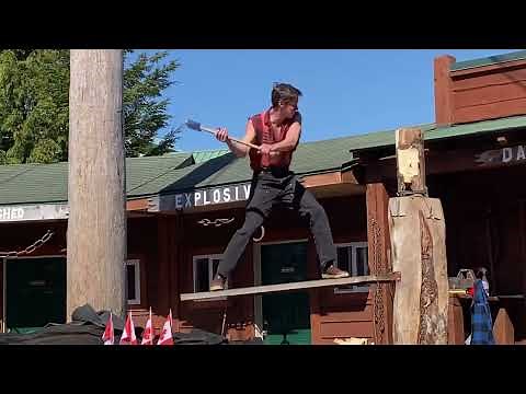 Great Alaskan Lumberjack Show - YouTube