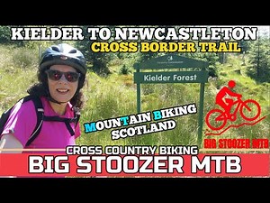 The Cross Border Trail. Kielder To Newcastleton Via Kershope Burn. Kielder mtb. Scottish Borders mtb